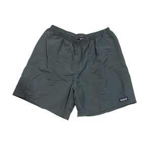 Patagonia Baggies Shorts Mens Large Gray Outdoor Recycled Nylon Swim‎ Trunks